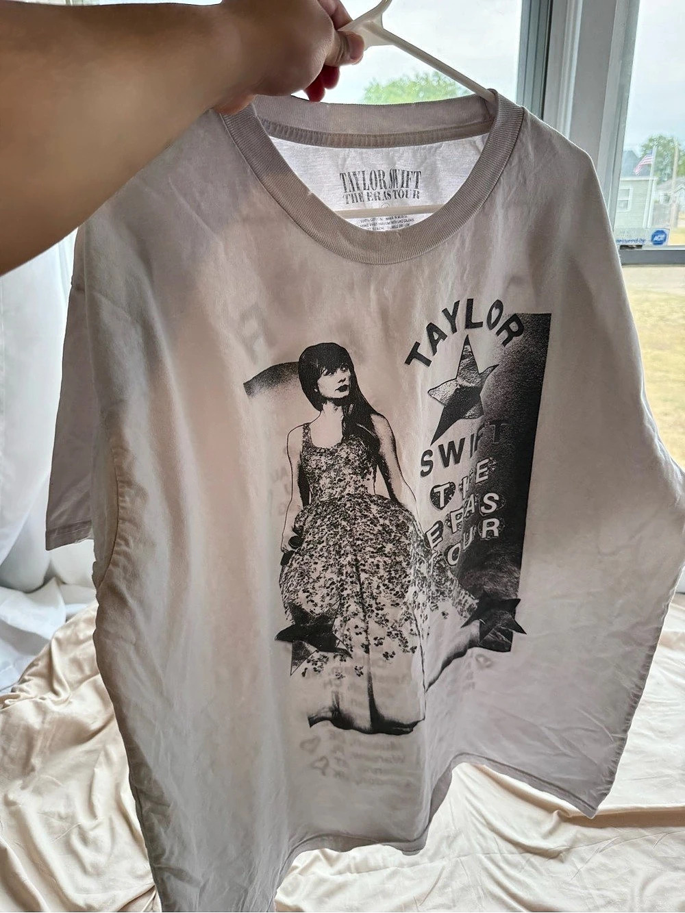 Taylor Swift The Eras Tour Beige T-Shirt Graphic Tee